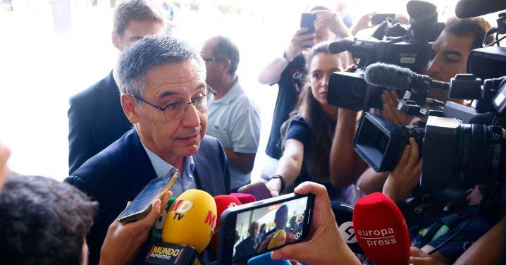Fiscalía acusa a Bartomeu de causar un perjuicio millonario al Barcelona