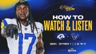Los Angeles Rams vs. Houston Texans: How to watch, listen to and live stream the 2025 season opener