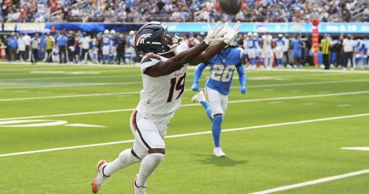 Broncos' Marvin Mims Jr. added to injury report with hip ailment