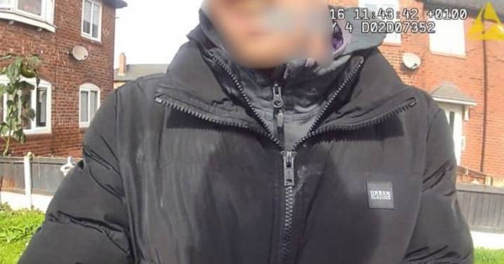 Suspected fake food delivery man found hiding behind bin