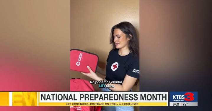 Red Cross urges families to prepare during National Preparedness Month