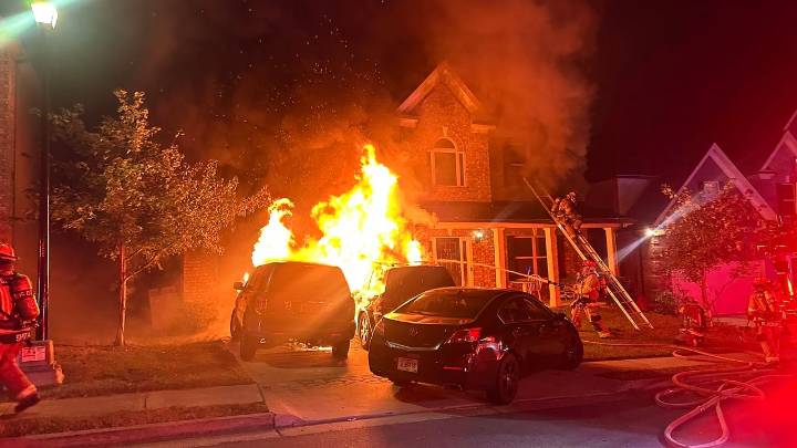 Firefighters rescue person from burning Gwinnett home