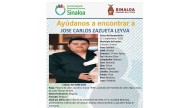 Buscan a José Carlos en Culiacán; llaman a marcha por su desaparición