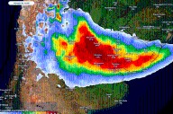 Cambio el pronóstico y se elevó el alerta a naranja por tormentas fuertes