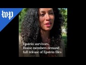 Victims, House members demand full release of Epstein files