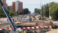 Los atascos vuelven a Madrid y el temor al tráfico motiva a los madrileños a coger el bus