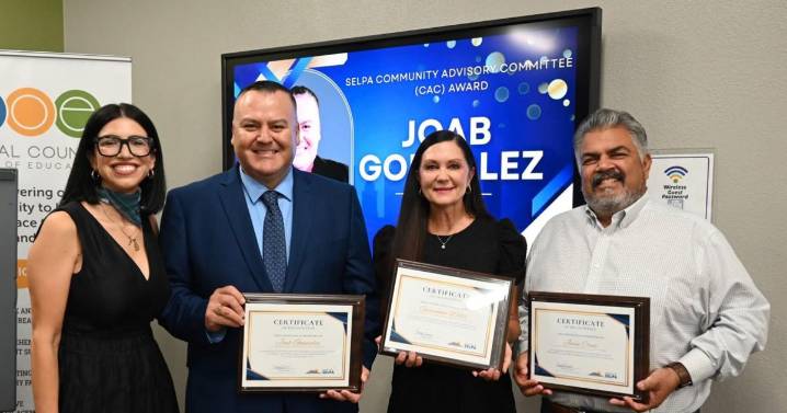 Imperial County SELPA CAC honors leaders in special education and inclusion