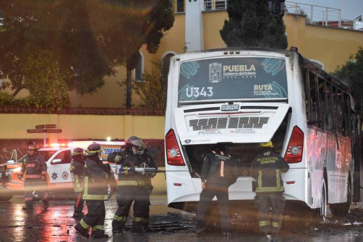 Armenta responsabiliza a la "28 de octubre" por quema de unidades y vandalismo
