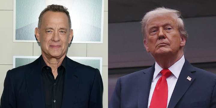 Trump Attacks Tom Hanks as ‘Woke,’ Praises West Point for Canceling Ceremony to Honor Him 