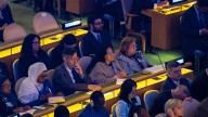 Canciller Yolanda Villavicencio ya se encuentra en la ONU, en Nueva York, para la conmemoración de los 80 años de ese organismo