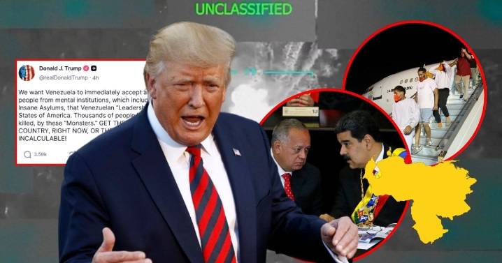 Donald Trump emite ultimátum a Venezuela para que acepte el regreso de deportados bajo amenaza de consecuencias “incalculables”