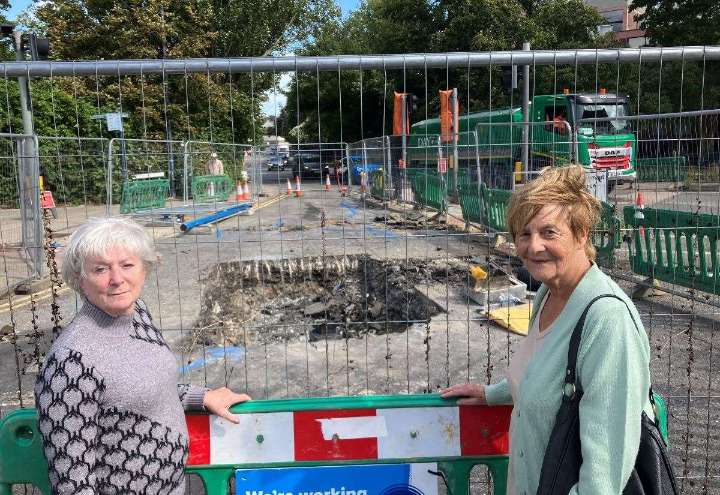 Residents and businesses angry at Southern Water ‘emergency’ road works disruption on A226 Gravesend