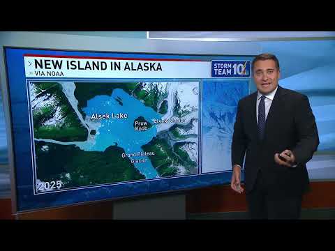 New island in Alaska discovered on satellite