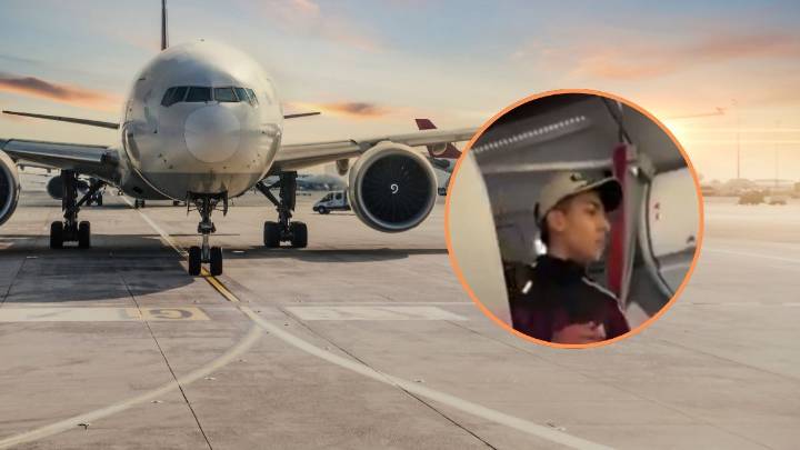 Video | Joven genera pánico y hace detener vuelo que iba a Bogotá: ¿por qué? - Canal 1