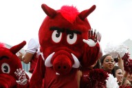 Where to watch Arkansas Razorbacks college football today streaming only on ESPN Plus; kickoff time, TV channel, odds