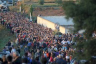 Moya se engalana para el septenario de la subida de la Virgen