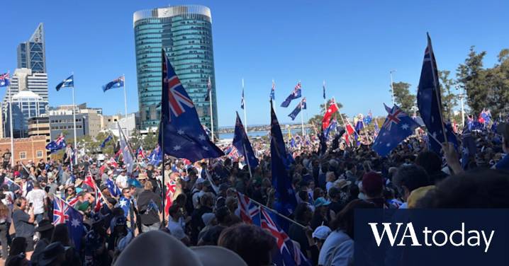 No charges over neo-Nazi chants at Perth anti