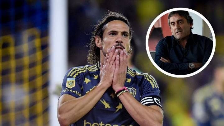 Enzo Francescoli respaldó a Edinson Cavani en medio de las críticas en Boca