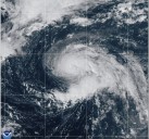 Gabrielle becomes a hurricane in Atlantic waters southeast of Bermuda