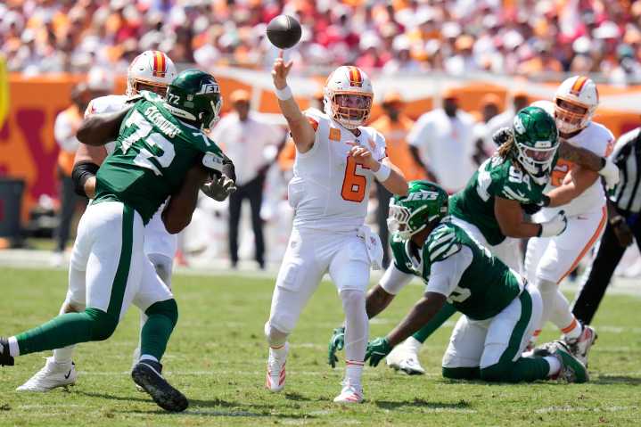 Why Buccaneers’ Baker Mayfield made things ‘personal’ in win over Jets