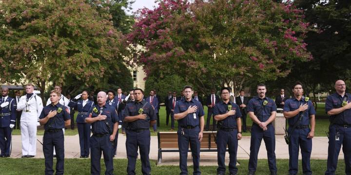 As 9/11 families read names, Charlie Kirk's killing tightens security at Ground Zero
