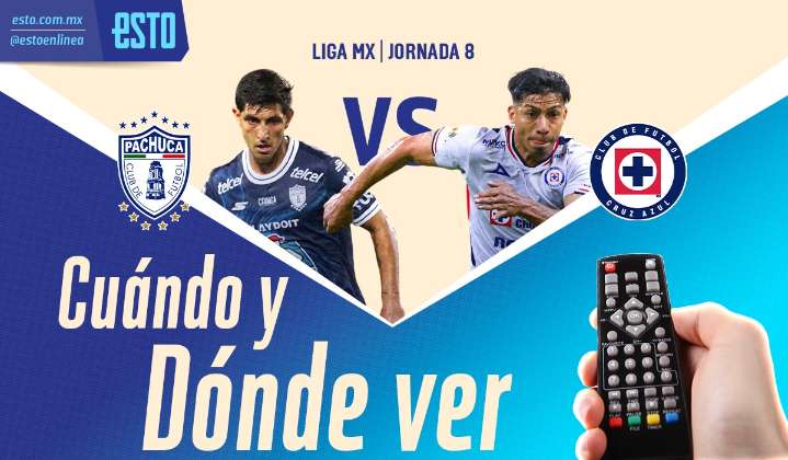 Pachuca vs Cruz Azul: horario, fecha y transmisión de la jornada 8 del Apertura 2025