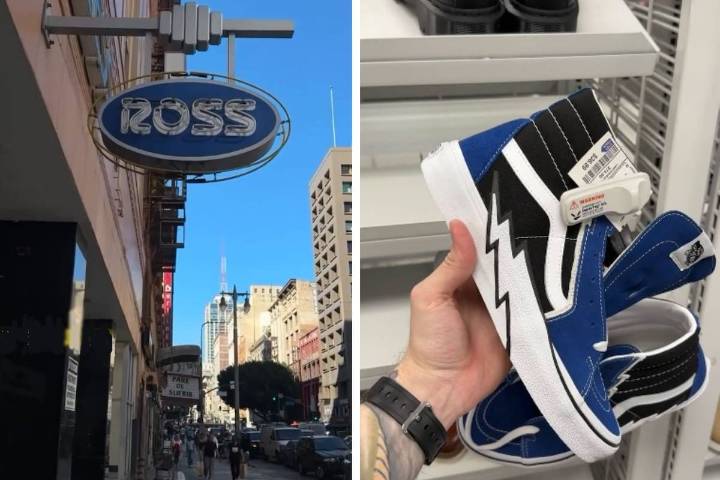 “Ridículamente bajos”. Es argentino, fue a un Ross de California y encontró zapatillas de colección a precios baratos