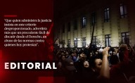 Poder Judicial debe respetar el derecho a la protesta