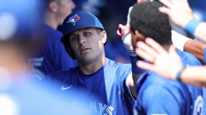 Blue Jays’ Daulton Varsho sends message to doubters as team zeroes in on AL East title