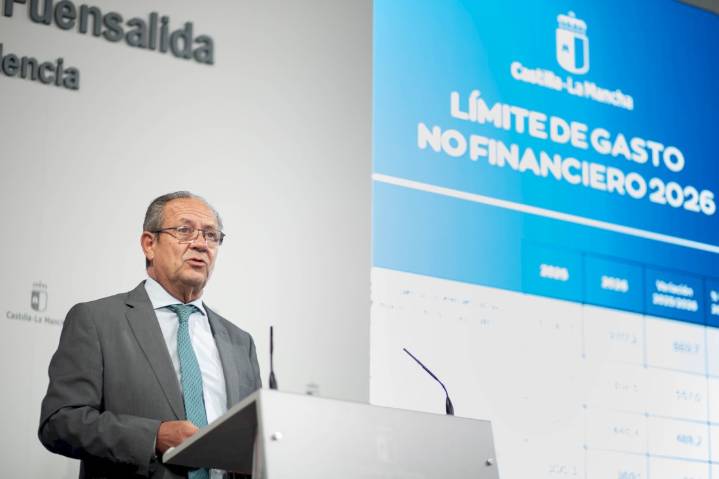 Castilla-La Mancha aprueba un techo de gasto de 9.000 millones para 2026