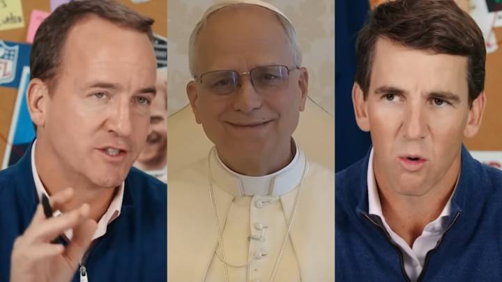 The Manning Brothers Want Pope Leo To Commentate Monday Night Football With Them, And I'm Surprised How Far Peyton Went To Try And Make It Happen