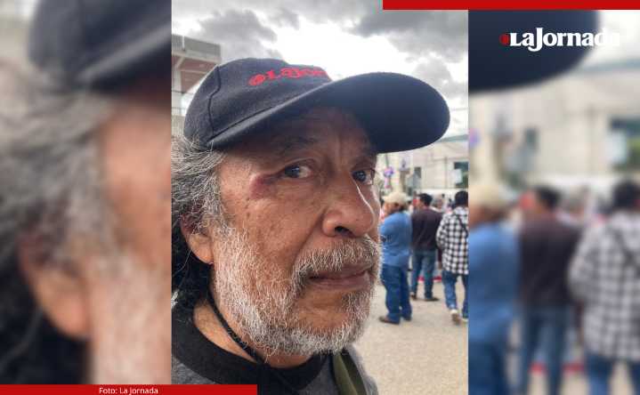 Suspende Presidencia a empleado que golpeó a corresponsal de 'La Jornada'
