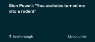 Glen Powell: "You assholes turned me into a rodent" : ohnotheydidnt