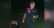 Woman becomes 'possessed' in graveyard and shouts eerie two