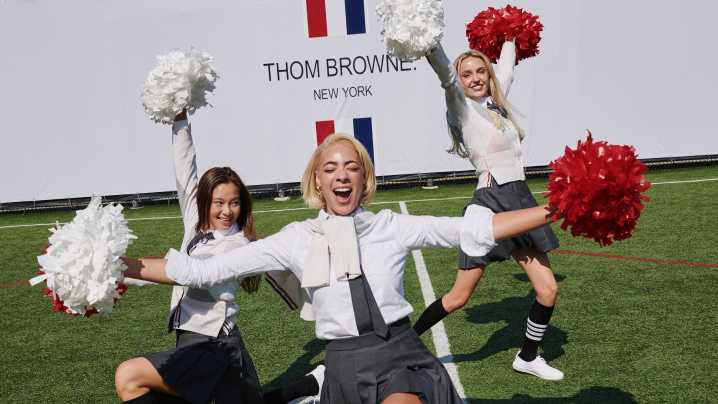 First Down, First Look! Thom Browne & GQ Launch a Football Capsule With a Chic Scrimmage