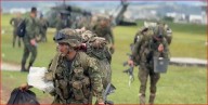 45 militares llegaron a Popayán tras ser liberados luego del secuestro en Tambo, Cauca