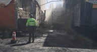 Cae sospechoso de incendiar local de venta de llantas en Arequipa