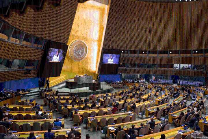 ONU respalda la solución de dos Estados entre Israel y Palestina