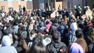 Poggi y 800 familias de San Luis hicieron la última visita de obra de sus viviendas