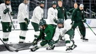 Michigan State hockey practice: Photos from Munn Arena