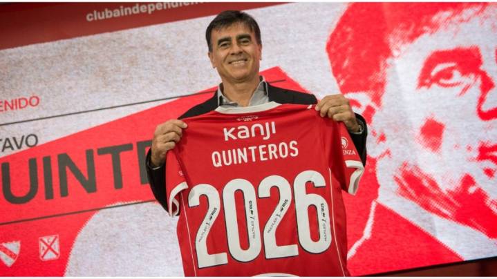 Independiente confirmó la llegada de Gustavo Quinteros como su nuevo director técnico
