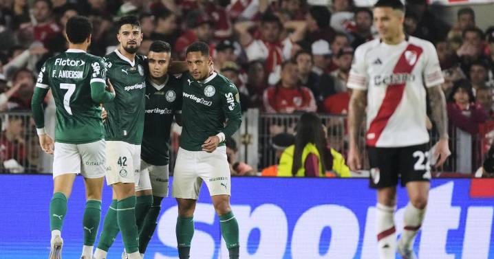 Palmeiras beats River Plate 2-1 in Copa Libertadores quarterfinal 1st leg