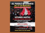 Marcha juvenil masiva tiende a escalar las protestas en Perú