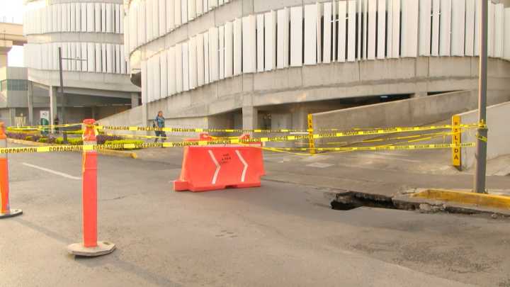 Cierran Calle Washington por Formación de Socavón en Monterrey: ¿Cuándo Reabrirán Vialidad?
