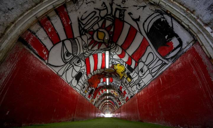 Inside the Serbian horror tunnel facing England: 'It feels a mile long’