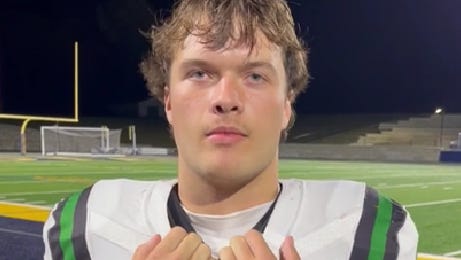 Highland football coach and two standouts talk after Week 5 win