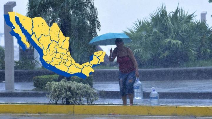 Tormentas intensas, caída de granizo y fuertes vientos azotarán estos estados del viernes 5 al domingo 7 de septiembre