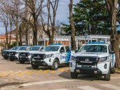 Presentaron los móviles policiales adquiridos por el municipio
