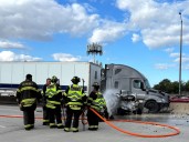 3 ICE officers are heroes after rescuing a motorist from a burning car in Illinois