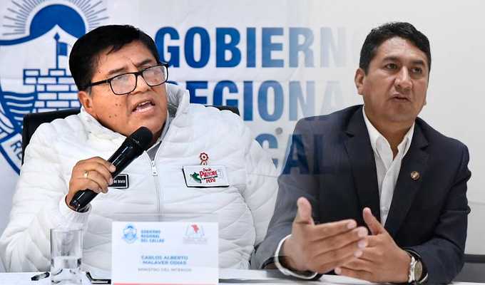 Ministro del Interior sobre Vladimir Cerrón: Es muy probable que reciba apoyo de "inteligencias extranjeras"